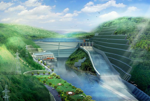 琼中老挝南塔河1号水电站项目